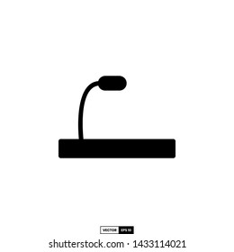 Microphone icon, design inspiration vector template for interface and any purpose
