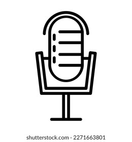 Microphone Icon Design For Personal And Commercial Use