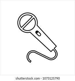Microphone Icon Design Symbol Vector Art Illustration
