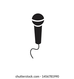 MICROPHONE ICON DESIGN , VECTOR EPS10