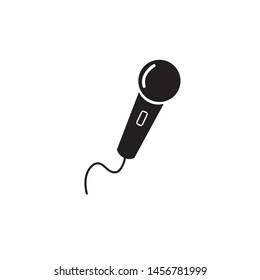 MICROPHONE ICON DESIGN , VECTOR EPS10