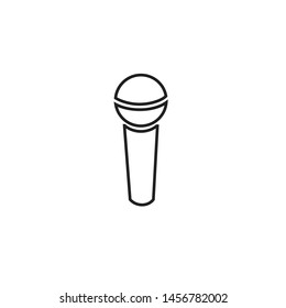 MICROPHONE ICON DESIGN , VECTOR EPS10