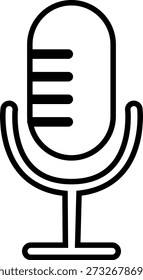 MIKROFON-SYMBOL-DESIGN, VEKTOR EPS10