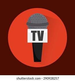 microphone icon design, vector illustration eps10 graphic 