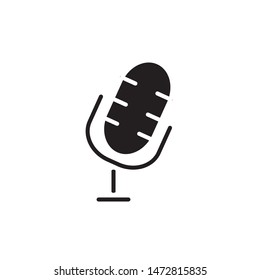 MICROPHONE ICON DESIGN , VECTOR ILUSTRATION EPS10