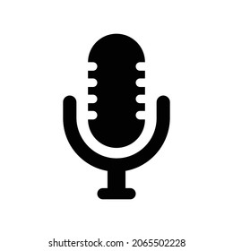 microphone icon design vector symbol
