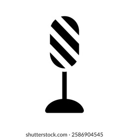 Microphone icon designed for vocal artists, podcasters, and performers. Ideal for streaming platforms, events, and music applications.