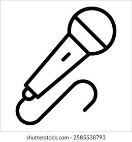 Microphone Icon Element For Design