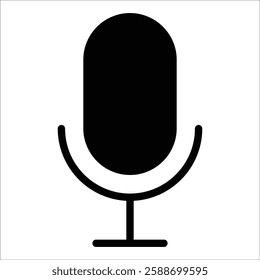 Microphone Icon Element For Design