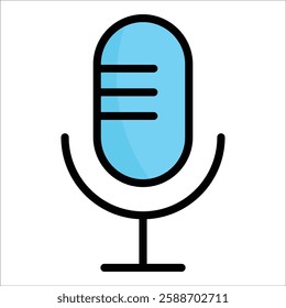 Microphone Icon Element For Design