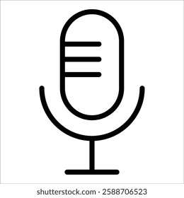 Microphone Icon Element For Design