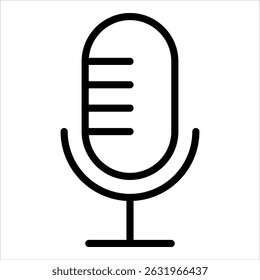 Elemento De Ícone De Microfone Para Design