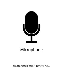 microphone icon. Element of minimalistic icon for mobile concept and web apps. Signs and symbols collection icon for websites, web design, mobile app on white background