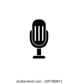 microphone icon. Element of simple music icon for mobile concept and web apps. Isolated microphone icon can be used for web and mobile