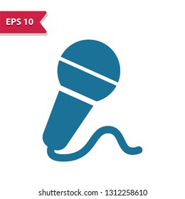 Microphone Icon. EPS 10