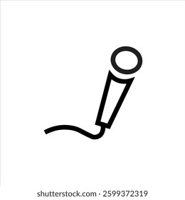 Microphone icon in EPS File