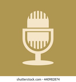 Microphone Icon. Eps-10.