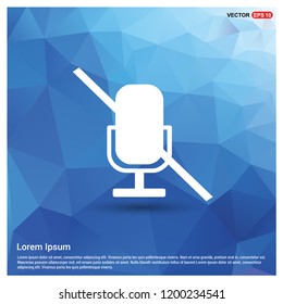 Microphone icon - Free vector icon