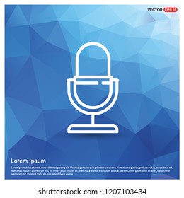 Microphone icon - Free vector icon