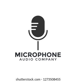 Microphone icon graphic design template illustration vector