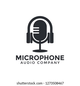 Microphone icon graphic design template illustration vector