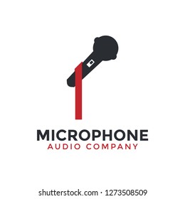 Microphone icon graphic design template illustration vector