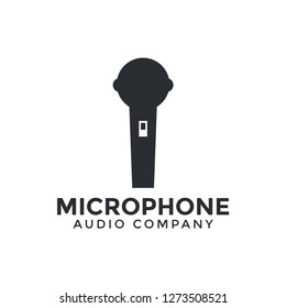 Microphone icon graphic design template illustration vector