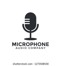 Microphone icon graphic design template illustration vector