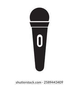 microphone icon illustration. 10 EPS