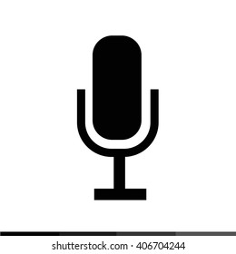 Microphone Icon Illustration design