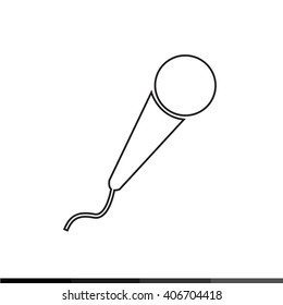 Microphone Icon Illustration design