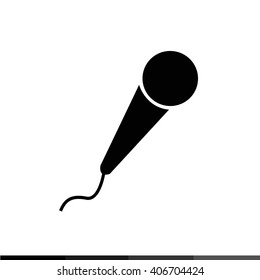 Microphone Icon Illustration design