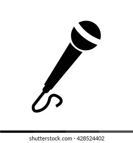 microphone icon Illustration design