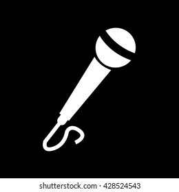 microphone icon Illustration design