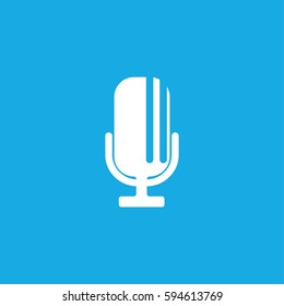 Microphone icon illustration isolated vector sign symbol