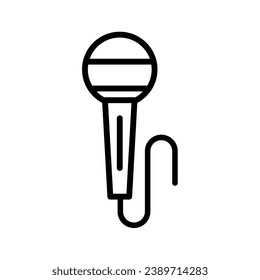 microphone icon illustration vector isolated