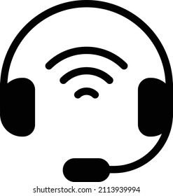 Icono de micrófono aislado en fondo blanco. Ilustración vectorial. Eps10. Icono de vector para el diseño y aplicación de sitios web