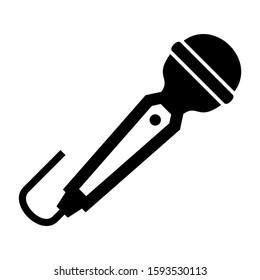 microphone icon isolated sign symbol vector illustration - high quality black style vector icons
