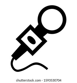 microphone icon isolated sign symbol vector illustration - high quality black style vector icons
