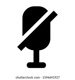 microphone icon isolated sign symbol vector illustration - high quality black style vector icons
