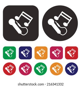 microphone icon / karaoke