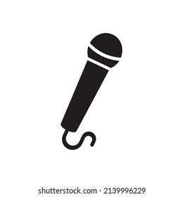 Microphone Icon. Karaoke microphone. web and mobile icons. vector illustration