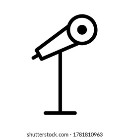 microphone icon or logo isolated sign symbol vector illustration - high quality black style vector icons
