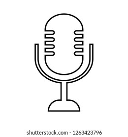 microphone icon, mic vector icon