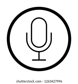 microphone icon, mic vector icon