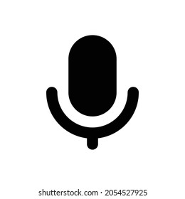 microphone icon, mic icon vector illustration