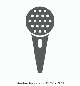 microphone icon, mic vector, mike illustration