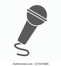 microphone icon, mic vector, mike illustration