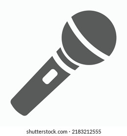 microphone icon, mic vector, mike illustration