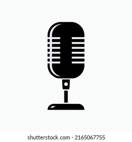 Microphone Icon. Mike Symbol - Vector.